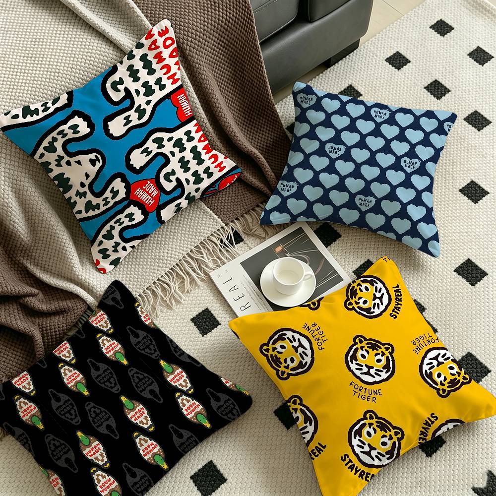 Luxury Home Textiles Usa - غطاء وسادة فاخر من ماركة NIGO