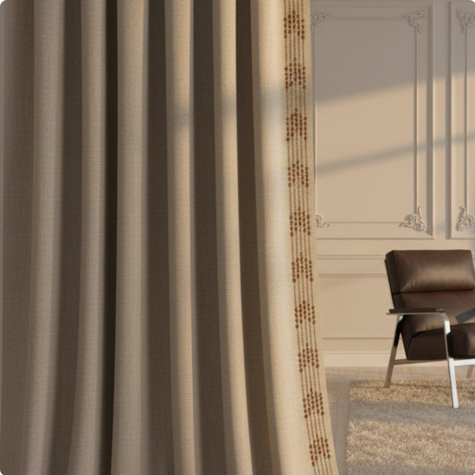 Home Textiles Luxury Curtains - شريط زخرفي منسوج مزخرف بالشراشيب لتزيين