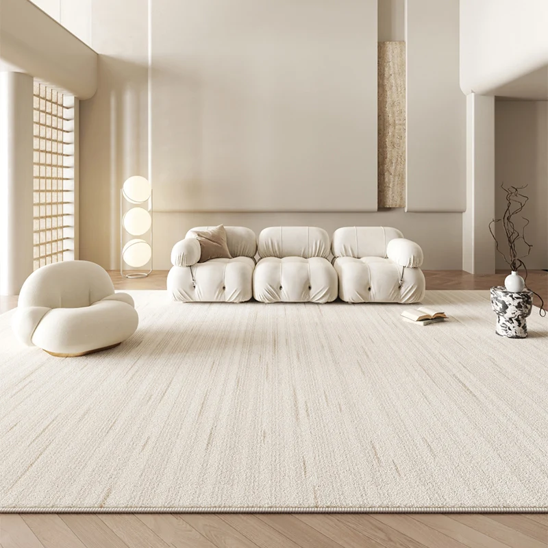 Japanese Home Textiles - سجادة يابانية فاخرة بتصميم كريمي لغرفة