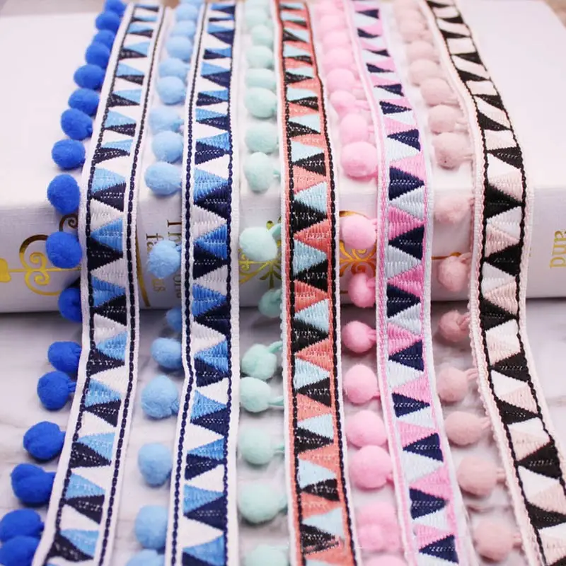 Home Ec Textiles - قماش كروي من الدانتيل الكريات ،