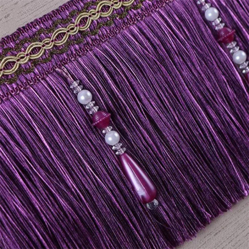 Home Textiles Luxury Curtains - شريط خياطة فاخر من قماش التنجيد