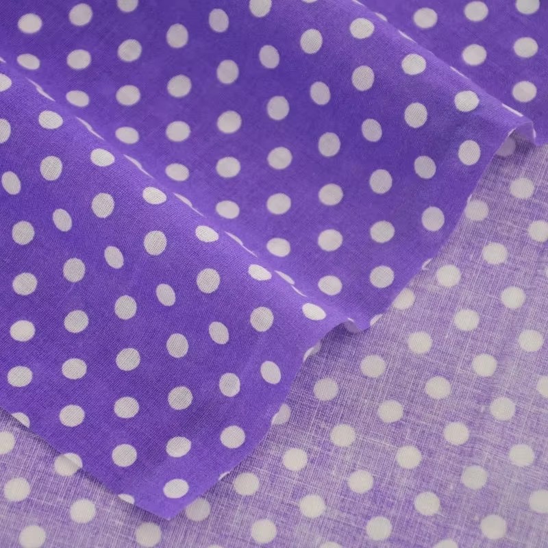 قماش قطني مطبوع بنقط بولكا برت - مراجعة Home Textiles And Decor وسعره
