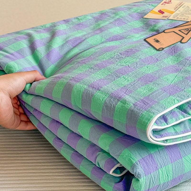 لحاف صيفي ياباني مطبوع بنقشة م - مراجعة Japanese Home Textiles وسعره