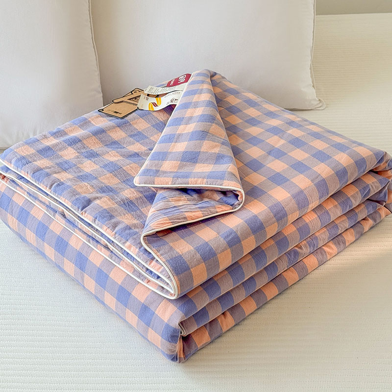 لحاف صيفي ياباني مطبوع بنقشة م - مراجعة Japanese Home Textiles وسعره