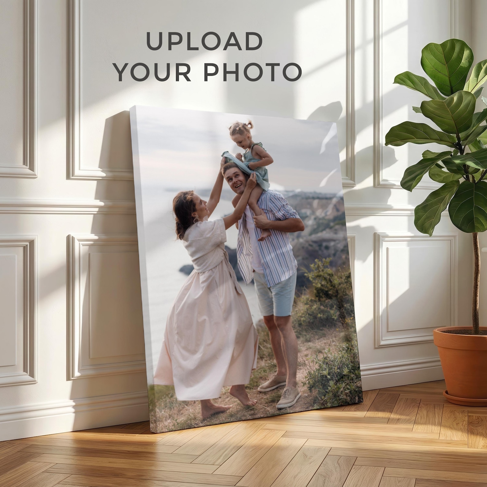 لوحة قماشية مخصصة بالصور، فن ج - مراجعة Home Textiles Today وسعره