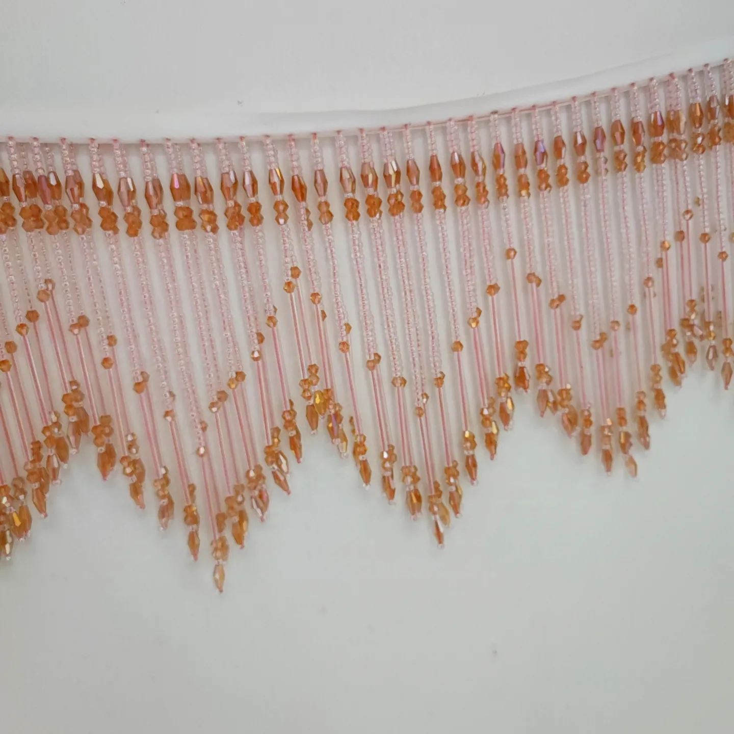 زخرفة هامشية مطرزة يدويًا، زخر - مراجعة Home Textiles Luxury Curtains وسعره