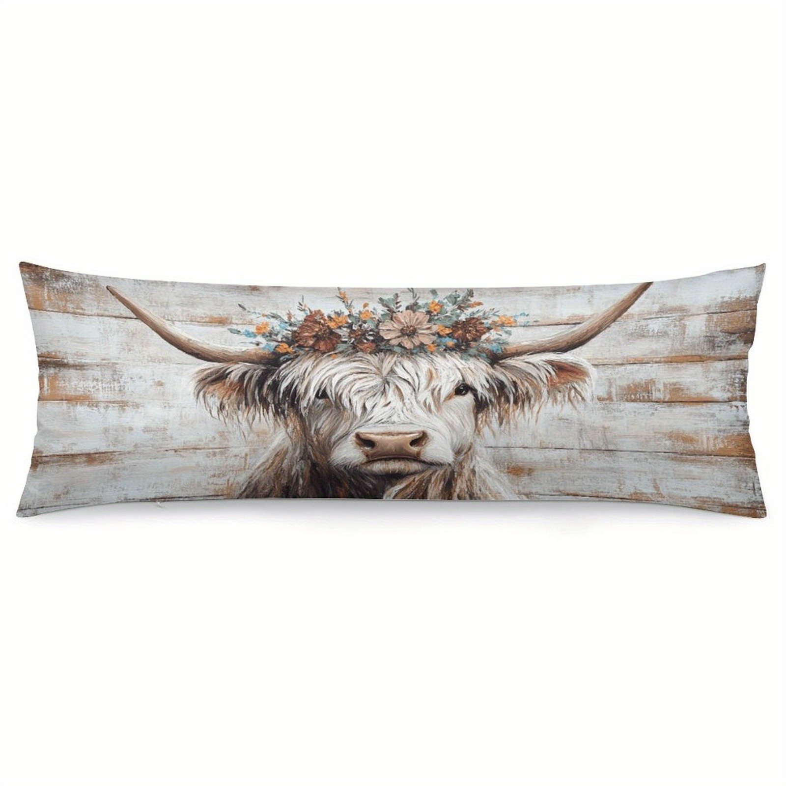 غطاء وسادة طويل للغاية على شكل - مراجعة Highland Home Textiles وسعره