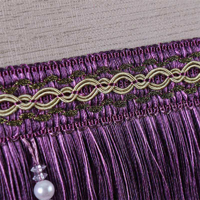 شريط خياطة فاخر من قماش التنجي - مراجعة Home Textiles Luxury Curtains وسعره